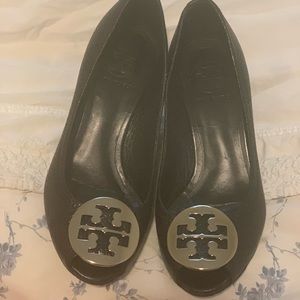 Tory Burch peep toe